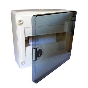 VS108 TD átlátszó ajtó kiselosztó falonkivüli GOLF 8M