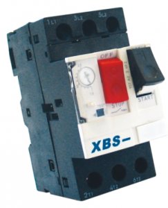 XBS 1-1,6A motorvédő kapcsoló